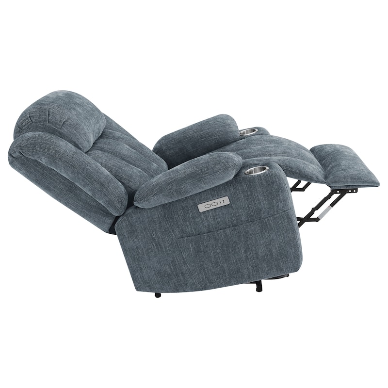 Houston Upholstered Power Lift Recliner Chair