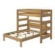 preview thumbnail 6 of 27, Max and Lily Farmhouse Twin over Queen L Shaped Bunk Bed