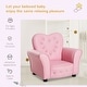 preview thumbnail 4 of 8, Kids Sofa Toddler Tufted Upholstered Sofa Chair - 23.25" L x 16.25" W x 19.25" H