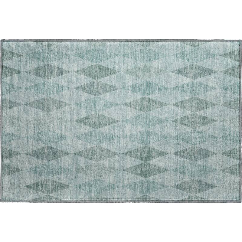 Premium Washable Super Soft Modern Diamonds Mayfield Rug