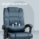 preview thumbnail 53 of 63, Vinsetto Office Desk Chair Recliner, Height Adjustable Movable Lumbar Support with 6-Point Vibrating Massage