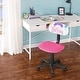 preview thumbnail 4 of 22, Kids Rolling Drawing Desk & Chair Set Colorful Rotating Upholstered Student Office Computer Chair for Children