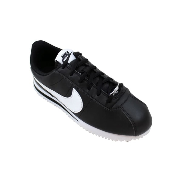 black and white nike cortez grade school