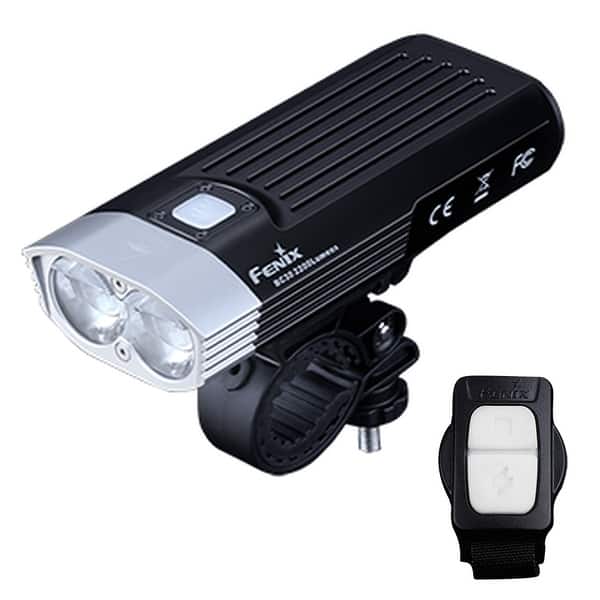 Fenix v2 2200 Lumen Dual Beam Bicycle Light with Wireless Remote - Overstock -