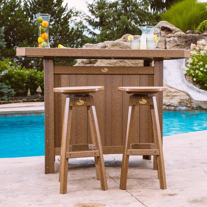Poly Lumber Serving Bar