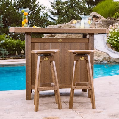 Poly Lumber Serving Bar