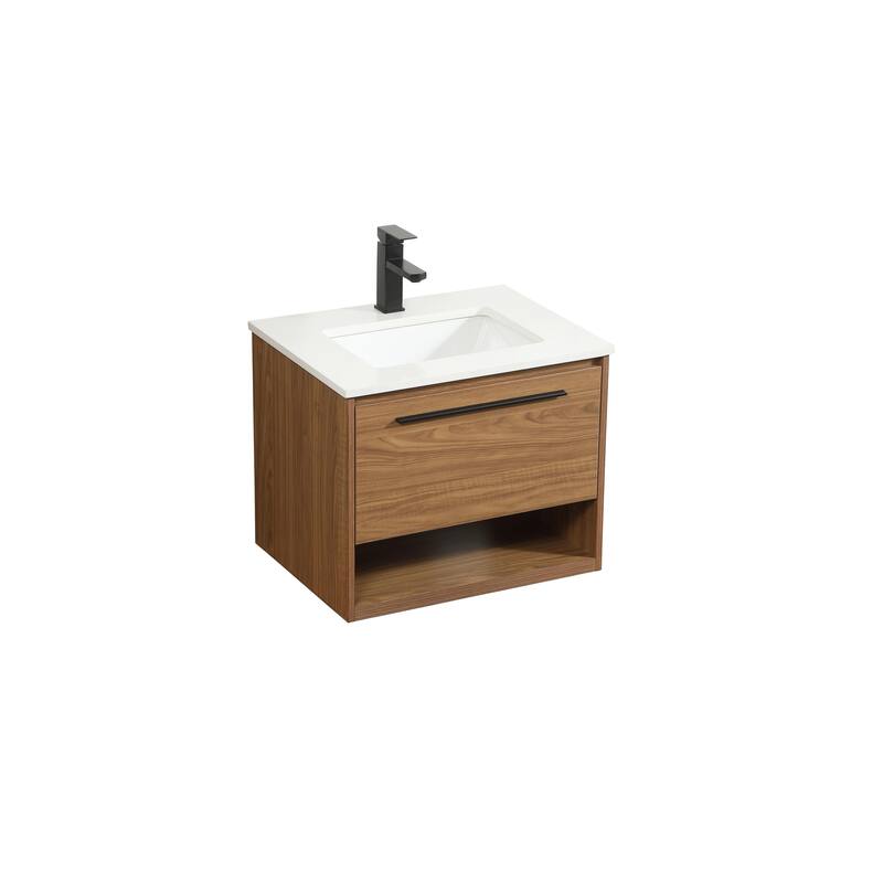 Brush 24 - 30 Inch Single Bathroom Vanity