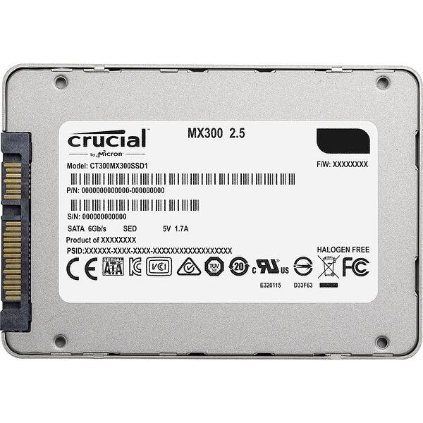 Shop Crucial Ct275mx300ssd1 Mx300 2 5 275gb Sata Iii 3d Nand