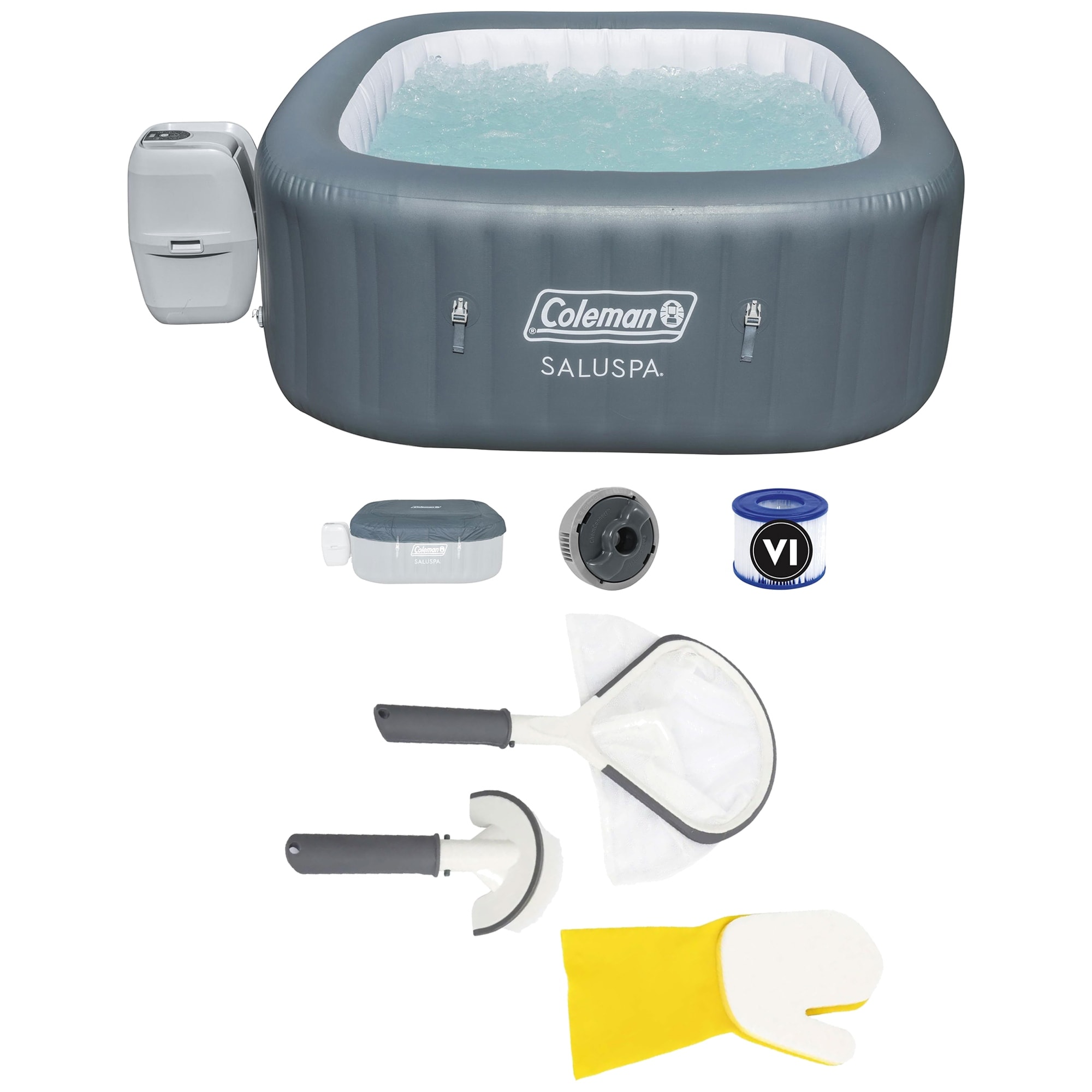 Coleman SaluSpa Inflatable Hot Tub and Bestway SaluSpa Piece