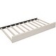 preview thumbnail 6 of 11, Full Size Upholstered Platform Bed with Built-in USB Ports and Twin Trundle for Extra Storage and Sleeping Space
