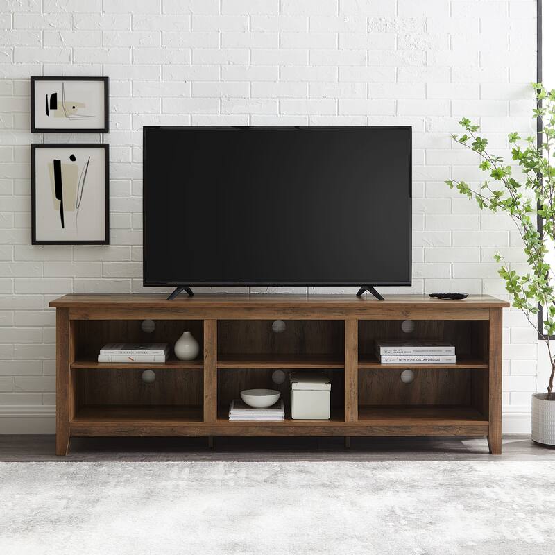 Middlebrook Designs 70-inch Wooden TV Stand with Open Storage