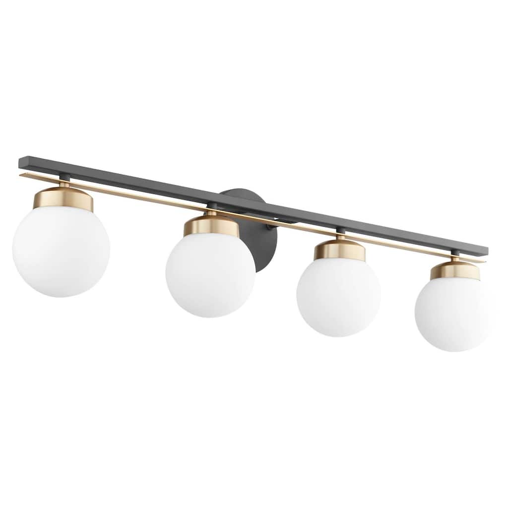 Quorum International 506-4-80 Nimbus 4 Light 34" Wide Vanity Light