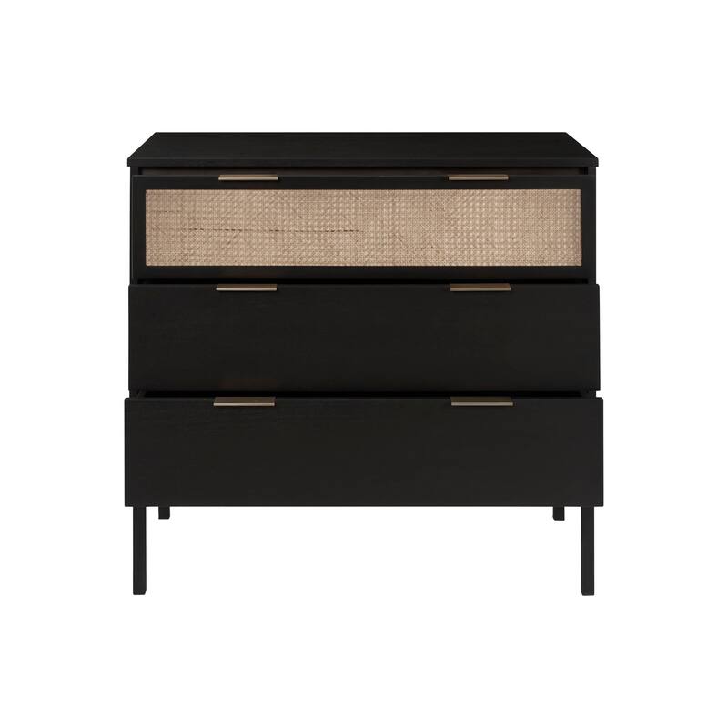 NPD Furniture Caine Rattan Chest 3 Drawers