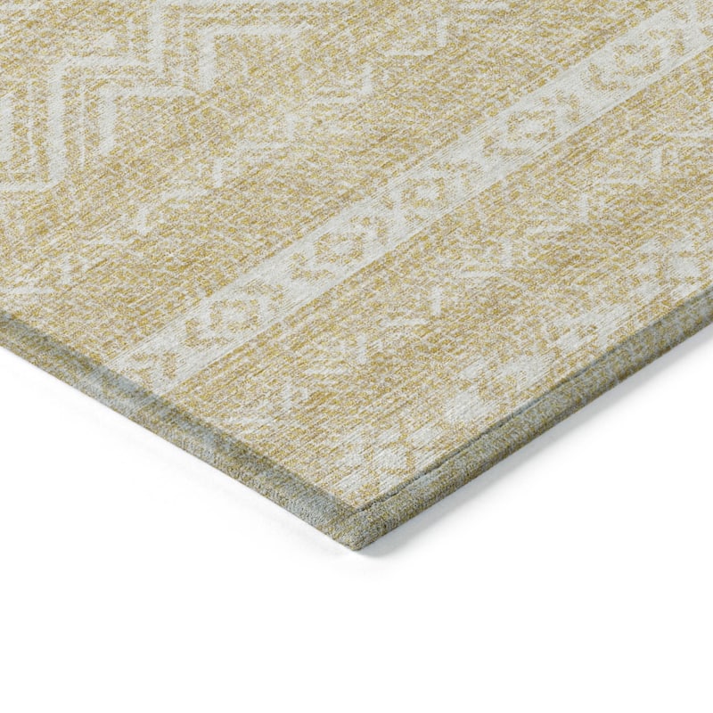 HomeRoots Southwestern Transitional Rectangle Outdoor Rug