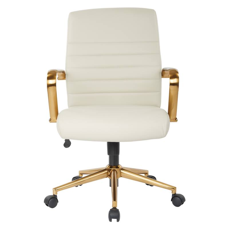 Baldwin Mid-Back Faux Leather Chair