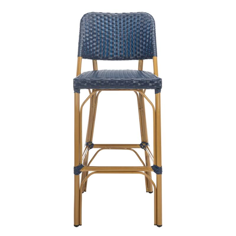 SAFAVIEH Janyce 30-inch Bar Stool - 17" x 20" x 41.3" - 17Wx20Dx41H