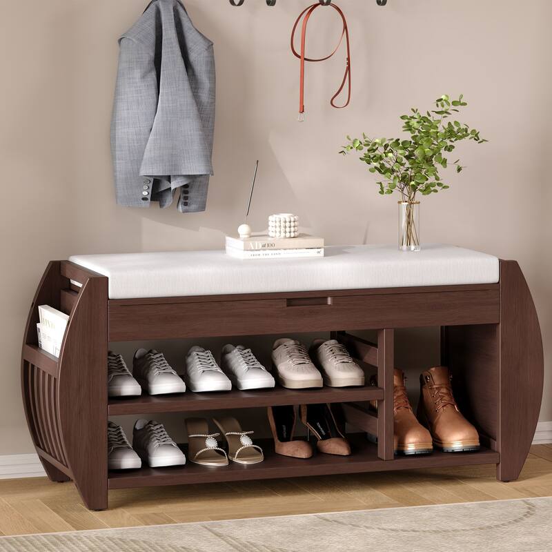 Vintage Multifunctional Storage Bench