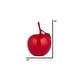 preview thumbnail 4 of 5, Finesse Decor- Resin Apple Sculpture