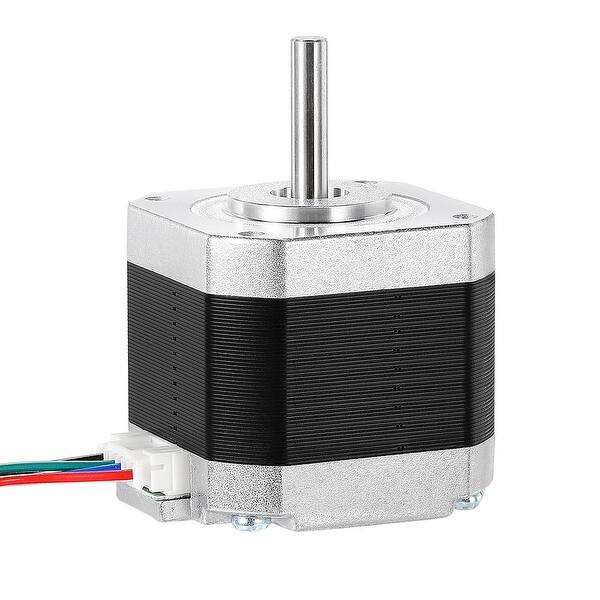Stepper Motor, 2 Phase 1.5A 1.8 Degree, Extruder Motor with 31 Inch Cable -  Black, Silver Tone - Bed Bath & Beyond - 37434438