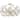 Crescent 6-Light Semi-Flush Mount in Polished Nickel