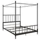 preview thumbnail 24 of 24, Avenue Greene Elliot Metal Canopy Bed