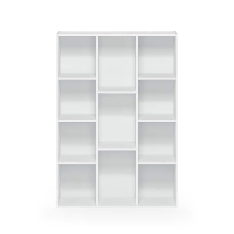 Furinno 11-Cube Reversible Open Shelf Bookcase