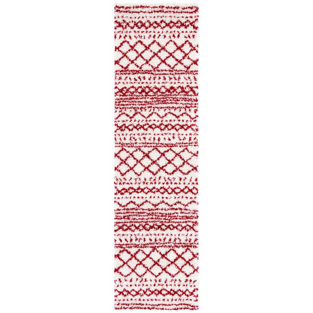 SAFAVIEH Arizona Shag Lotta Moroccan 1.2-inch Thick Rug