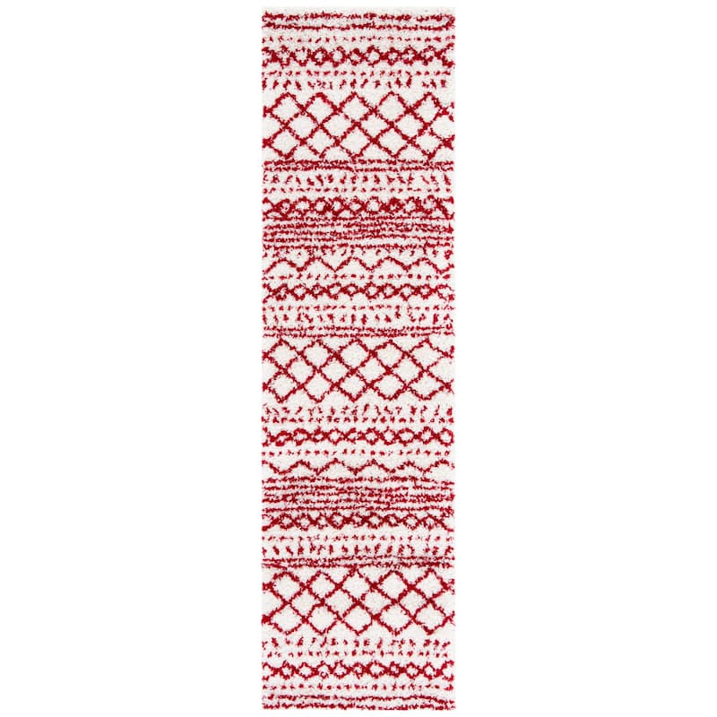 SAFAVIEH Arizona Shag Lotta Moroccan 1.2-inch Thick Rug