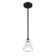 preview thumbnail 9 of 9, Crystorama Lighting Group GRG-1040 Gregory 5" Wide Mini Pendant /