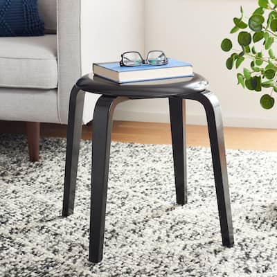 SAFAVIEH Luella Stackable Stool - 22 in. W x 22 in. D x 18 in. H