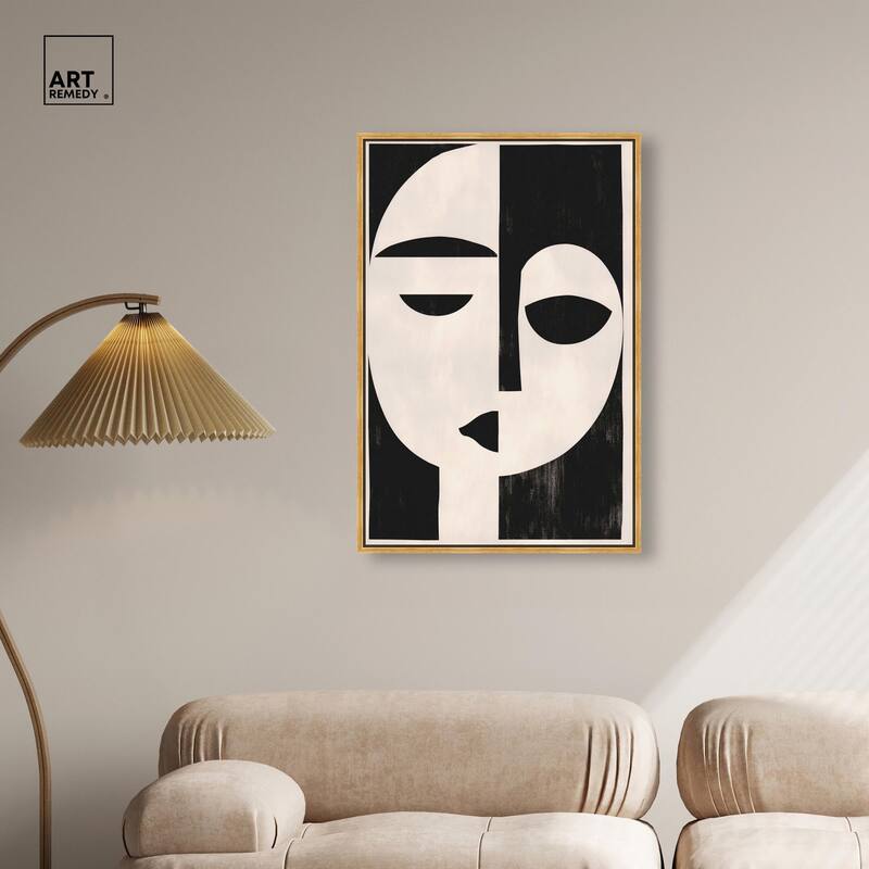 The Mask I Canvas by Art Remedy