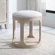 preview thumbnail 7 of 5, Uttermost 24076 Dennen 18" Wide Pine Accent Stool