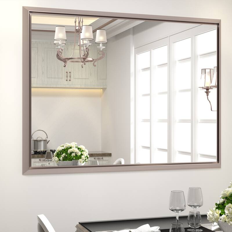 Bathroom Mirrors Wall Mounted Rectangle Vanity Cosmetic Makeup Mirror