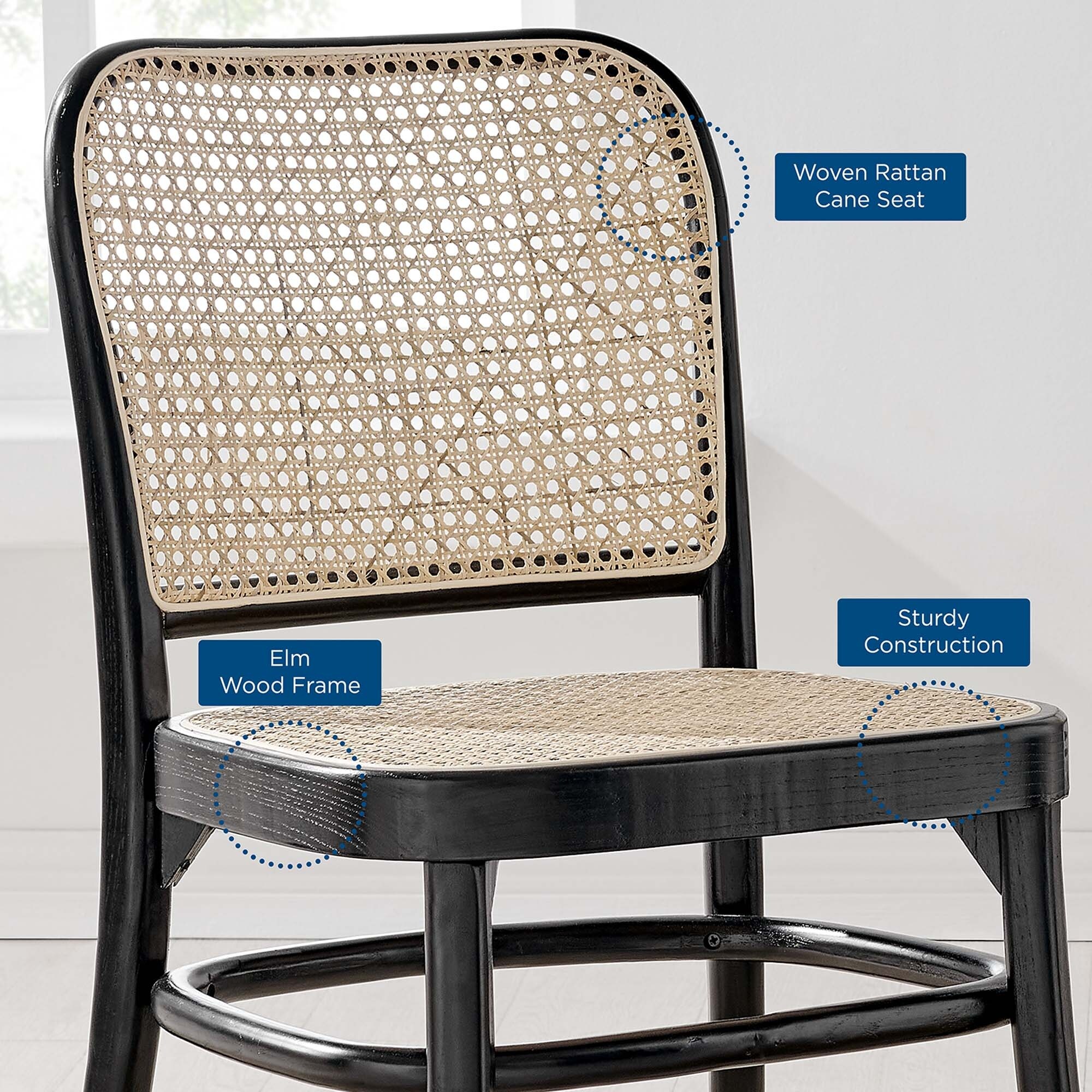 chi バスティア ドゴン Winona Wood Dining Side Chair - On Sale - Bed Bath & Beyond