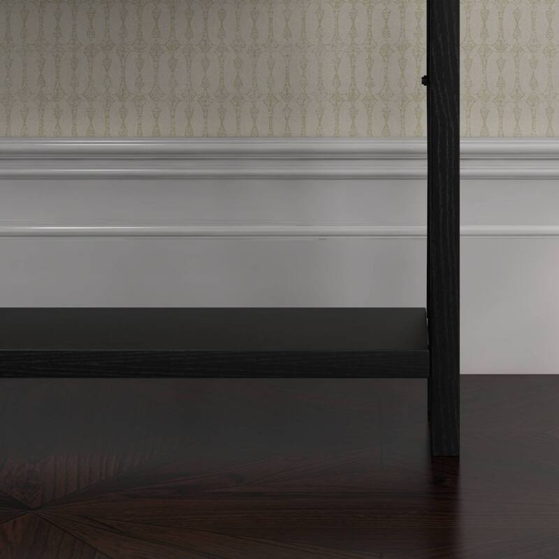 Narrow Sofa Table with 2 Drawers for Entryway