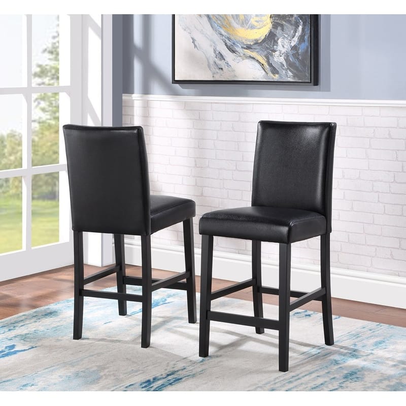 NICO 24" Parson Stool, Eco Leather