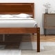 preview thumbnail 9 of 8, Costway Full/Queen/Twin Size Wooden Platform Bed Frame with Headboard
