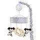 preview thumbnail 1 of 2, Disney Baby Mickey Mouse Gray/Yellow Musical Baby Crib Mobile by Lambs & Ivy