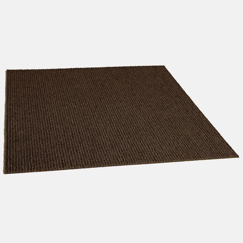 Foss Floors Edge 24"x24" Peel and Stick Indoor/Outdoor Carpet Tiles 15/Box