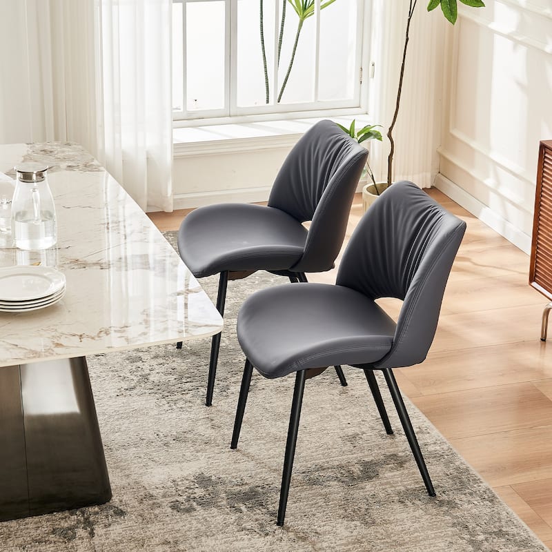 Modern Dining Kitchen Chairs Set of 2 Loads up to 300lbs