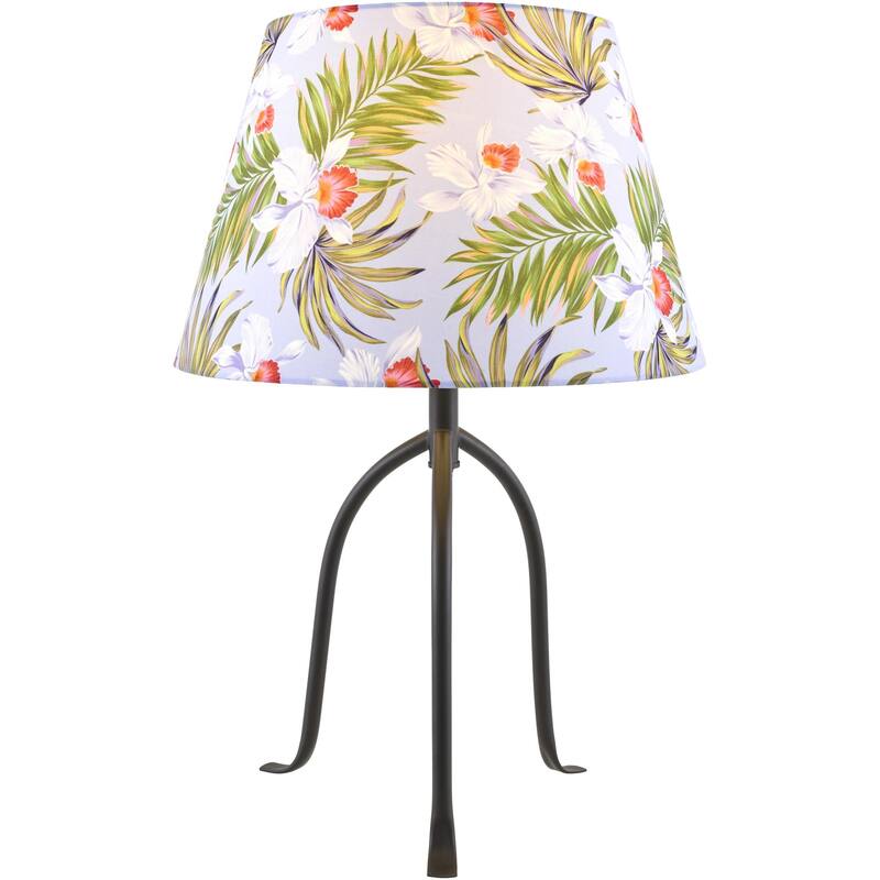 Livabliss Floriva Traditional Accent Table Lamp - 25"H x 17"W x 17"D