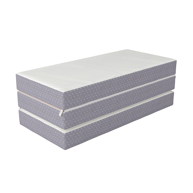 AFI, CoolSoft Size 6" Memory Foam Folding Mattress