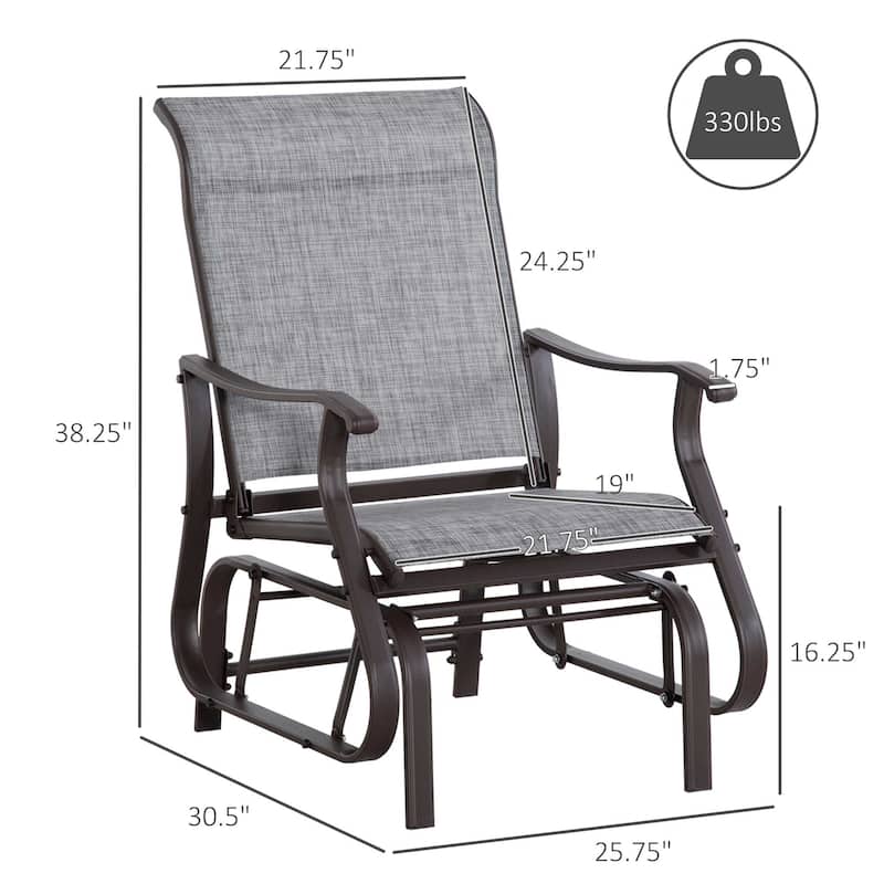 Outdoor Glider Chair