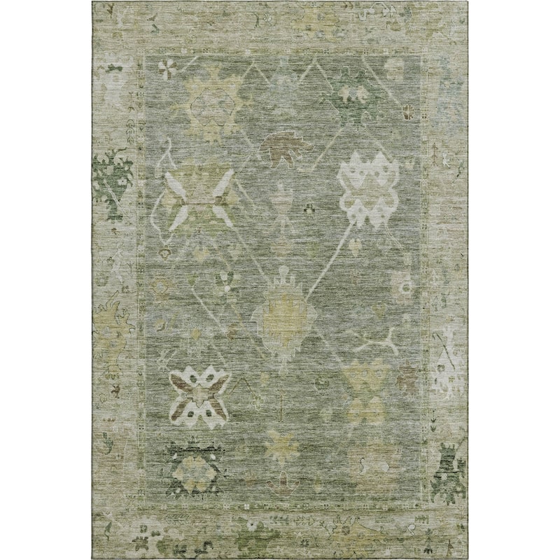 Premium Washable Super Soft Traditional Kashmir Mayfield Rug