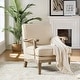 preview thumbnail 3 of 32, Rinaldo Farmhouse Polyester Armchair with Comfortable Backrest and Cushion by HULALA HOME
