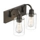preview thumbnail 42 of 105, Bathroom Vanity Light Fixtures - Farmhouse Wall Light for Bathroom 2-Light - Oil Rubbed Bronze