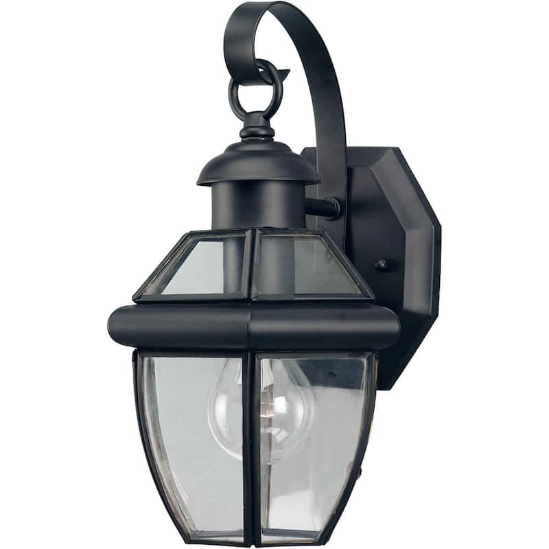 Forte Lighting Outdoor Wall Sconce from the Exterior Lighting - Black