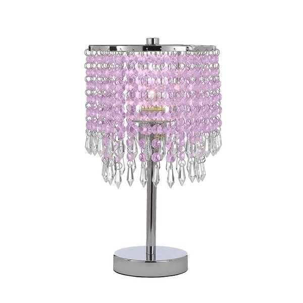 Shop Chrome Crystal Bedroom Desk Lamp Table Lamp Bedside ...