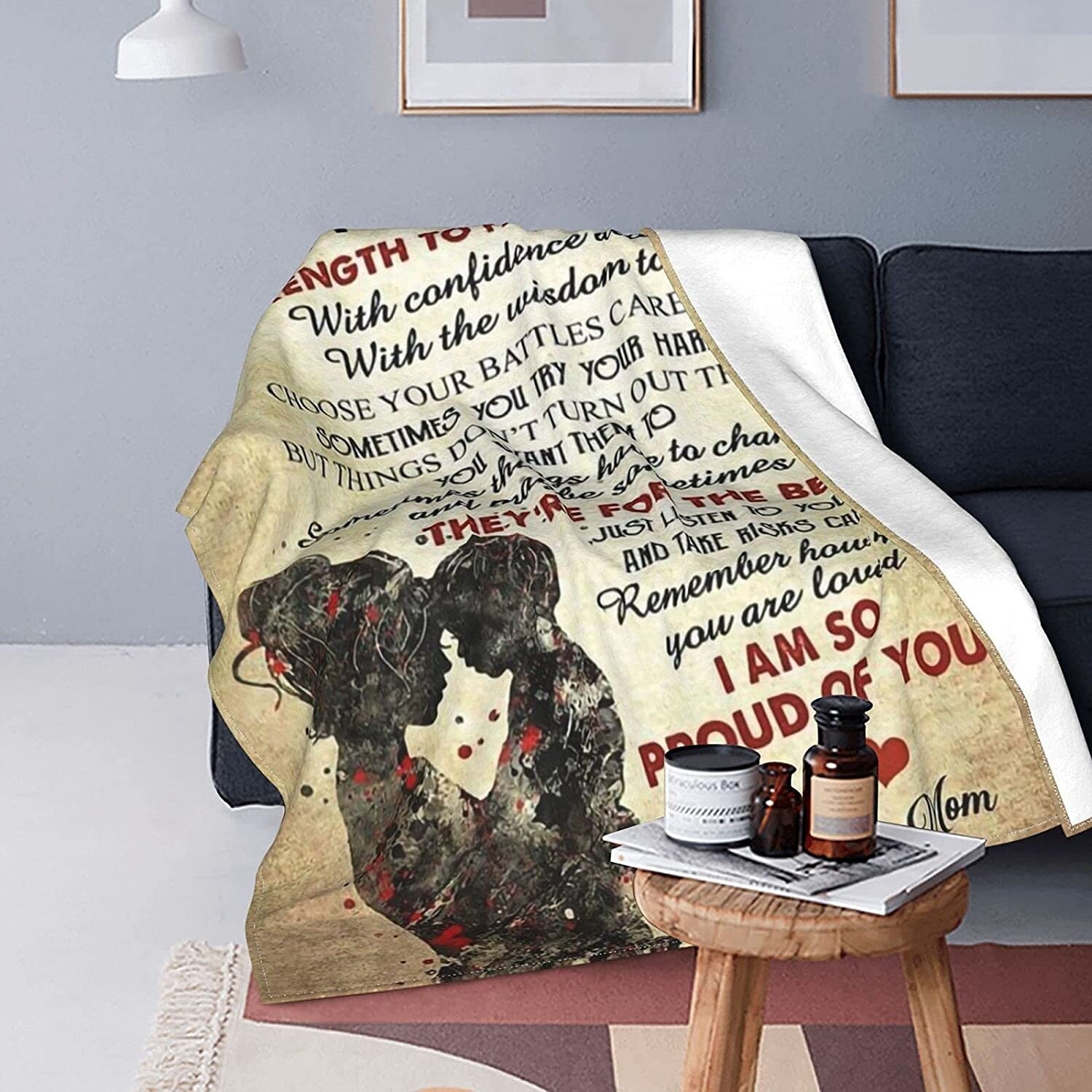 Childrens bed throws top