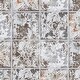 preview thumbnail 13 of 17, Merola Tile Aevum Dark Ornato 7.86" x 7.86" Ceramic Wall Tile